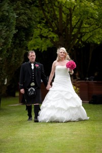 Kerry & George's wedding, Castlecary Hotel and Gardens