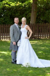 Jade & Kieran's wedding, Dalzeil Park