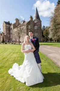 Lauren & Craig, Fernie Castle, Letham