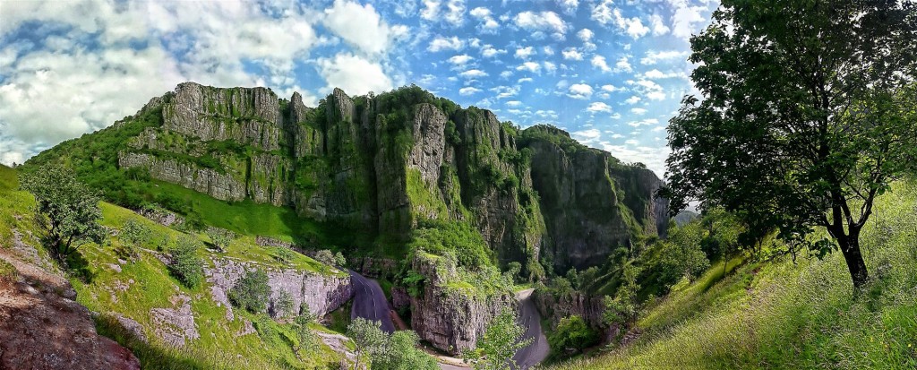 Cheddar Gorge Panoramic