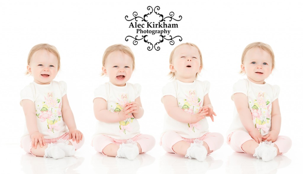 1 year old studio photo shoot