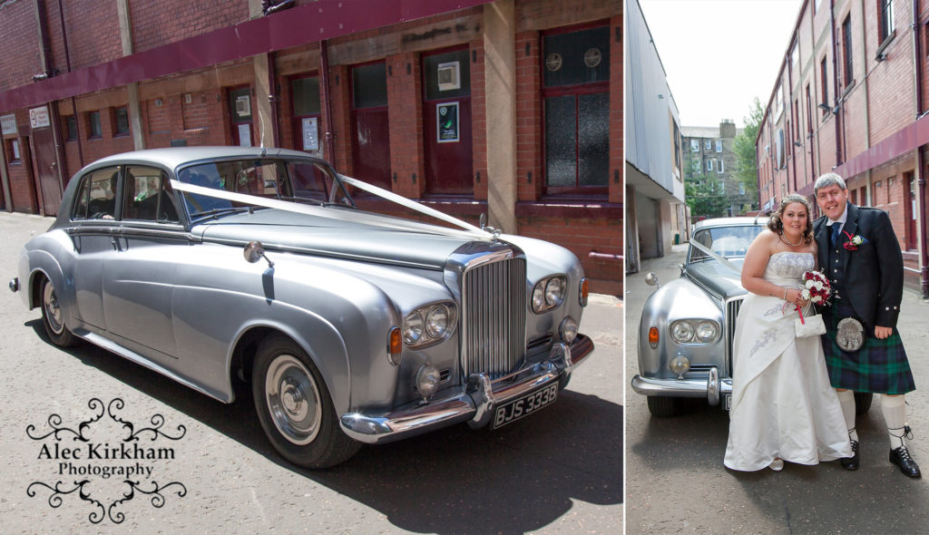 Wedding Photography at Tynecastle, Edinburgh