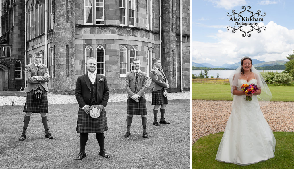 Wedding Photography at Ross Priory, Loch Lomond