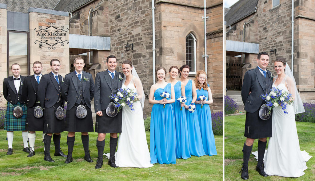 Wedding Photography at the Marriott Hotel, Edinburgh