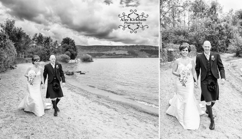 Wedding Photography at the Lodge on Loch, Loch Lomond