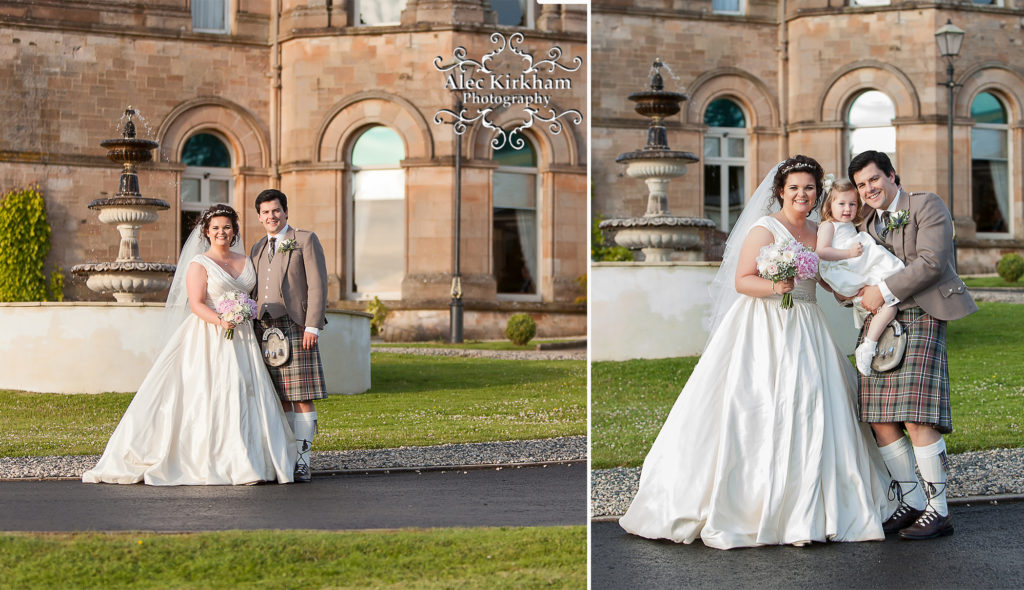 Wedding Photography at Cornhill House Hotel, Biggar